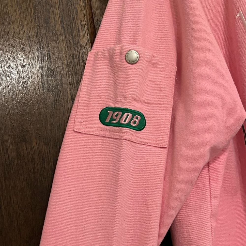 Pink Varsity Jacket - Picture 5 of 15